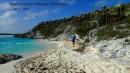 Shroud Cay: Small beach near Camp Driftwood